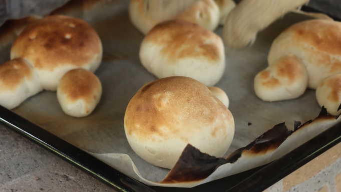 【石窯パン焼き体験】本格的！生地を作るところから焼くまで！美味しいパンを作ろう！☆1日1組限定